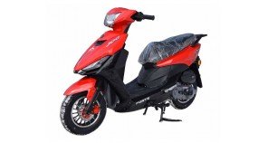 Скутер FORTE NEW JOG 80CC красный